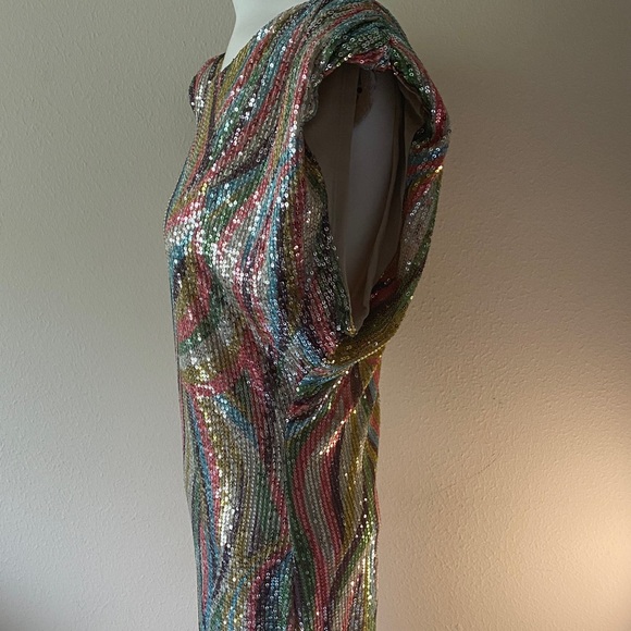 Fashion Nova Vibrant Sequin Dress - Picture 2 of 16